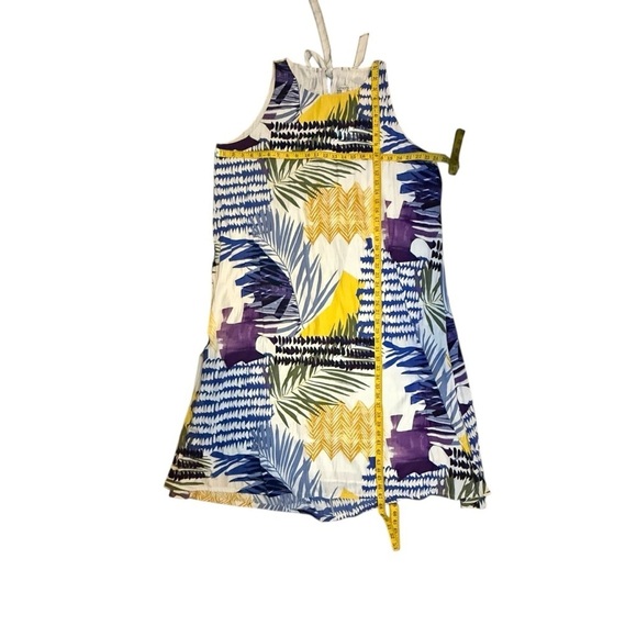 CHICO’S Tie- Back Collage Print Trapeze Dress Chico’s size 4/ XXL/ 20 - Picture 6 of 8